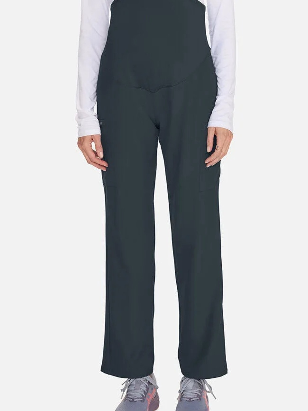 Cherokee Maternity Gray Wide-Leg Pants Size Large Tall